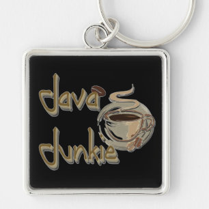 Java Junkie Coffee Lovers Key Chain