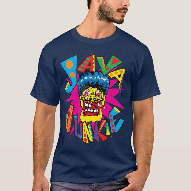 Java Junkie T-Shirt (Front)