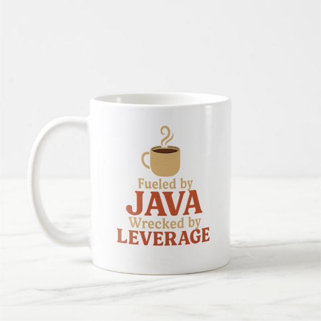 Java & Lever Crypto Mug (Gauche)