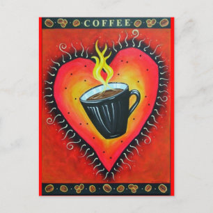 "Java Love" Postcard
