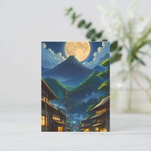 Java Moonlight Postcard