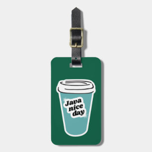 Java Nice Day Luggage Tag
