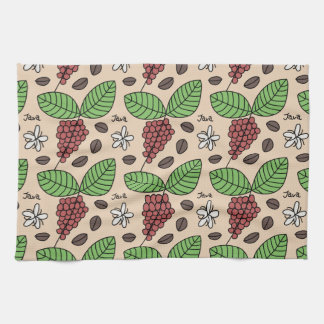 Java Plant Pattern Kitchen Towel