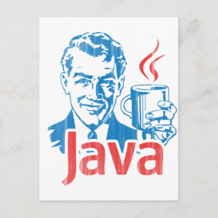 Java Programmer Gift Postcard