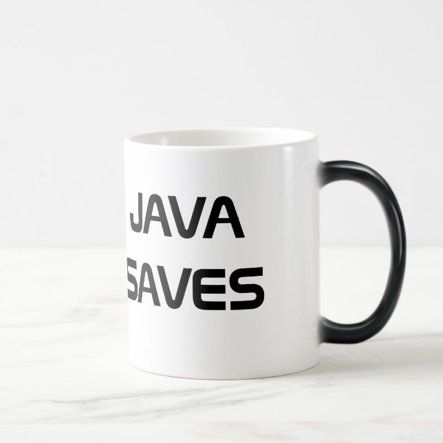 Java Saves Coffee Mug (Right)