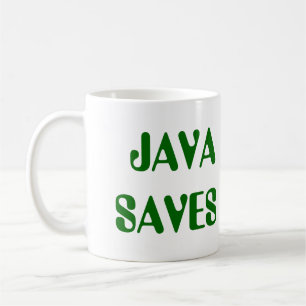 Java Saves Mug