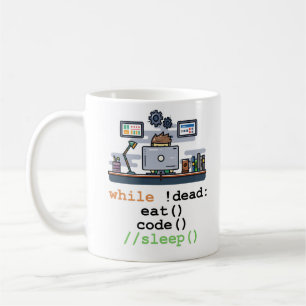 Java Script Coffee Coding Coffee Mug