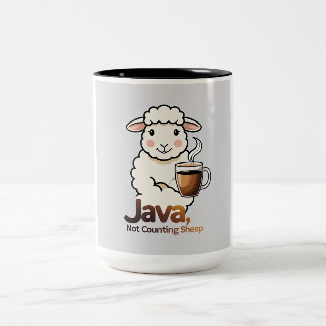 Java Sheep Mug (Center)