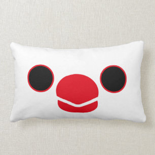Java sparrow (White) Lumbar Pillow