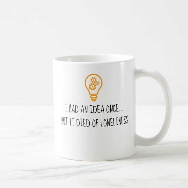 J'Avais Une Idée - Une Mug MisterP (Droite)