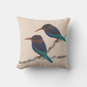 Javan Kingfish sur un Coussin