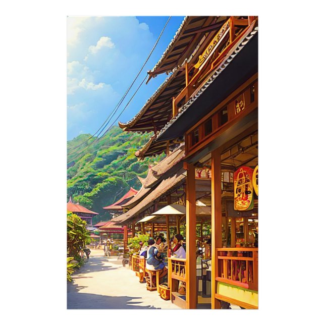 Javanese Coffee House Photo Print (Front)