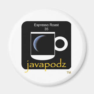 JavaPodz Collectable Espresso Roast Frig Mag Magnet