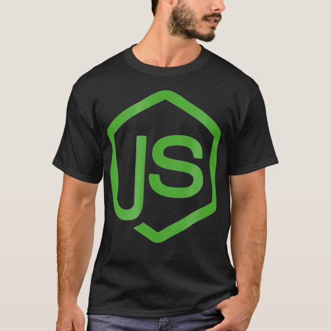 Javascript Nodejs  T-Shirt (Front)