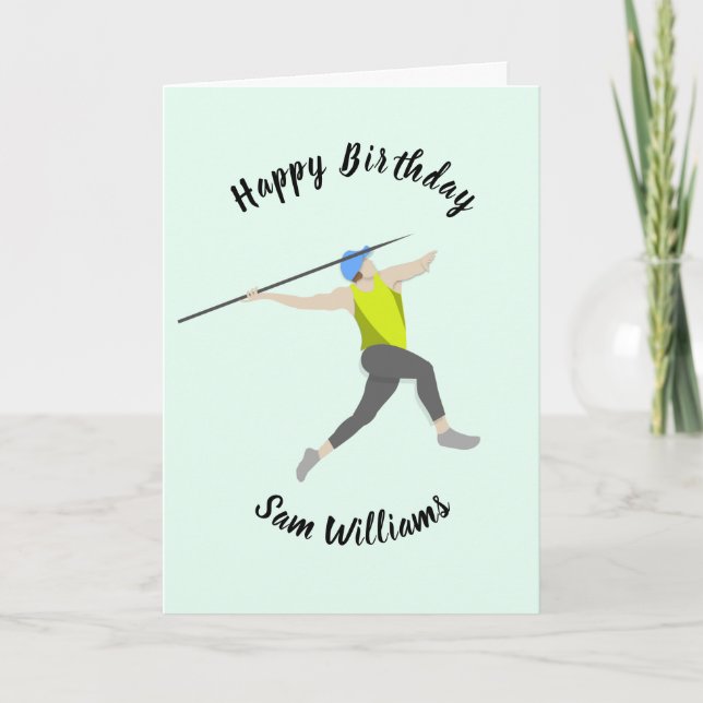 Javelin Card (Front)