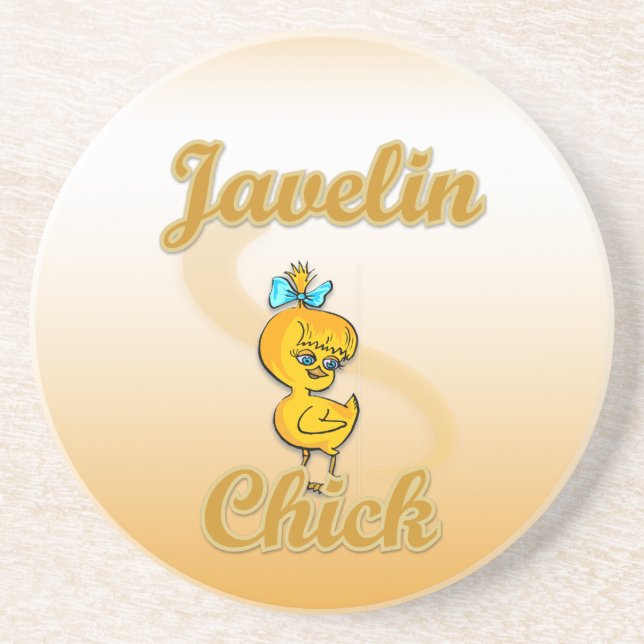 Javelin Chick Coaster (Front)