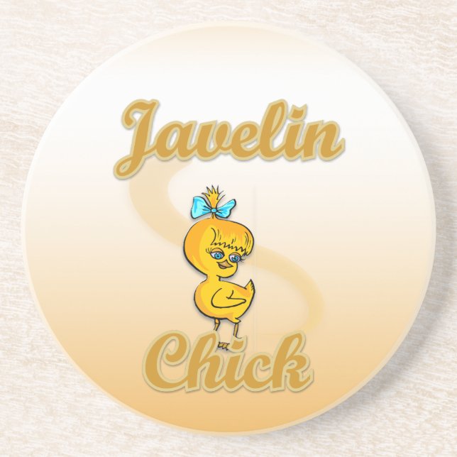 Javelin Chick Coaster (Front)