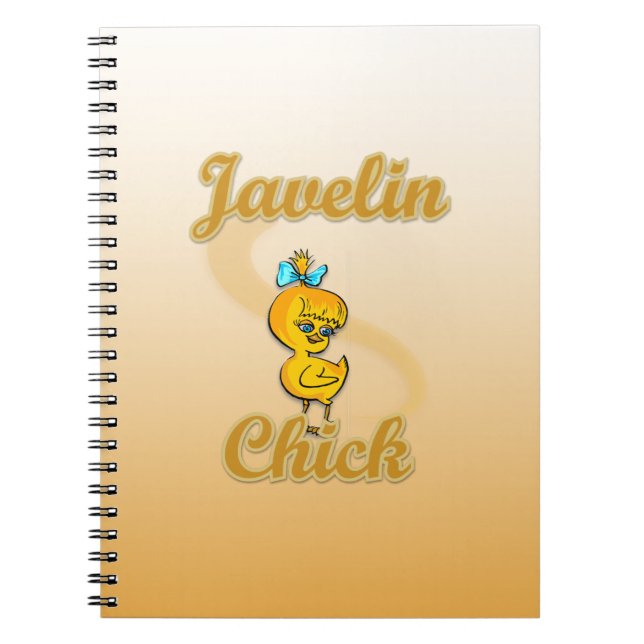 Javelin Chick Notebook (Front)