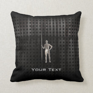 Javelin Throw; Cool Throw Pillow