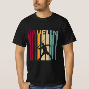 Javelin Throw Javelin Retro Silhouette Gift T-Shirt