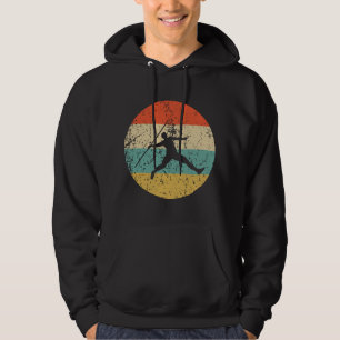 Javelin Throw Vintage Retro Track And Field Hoodie