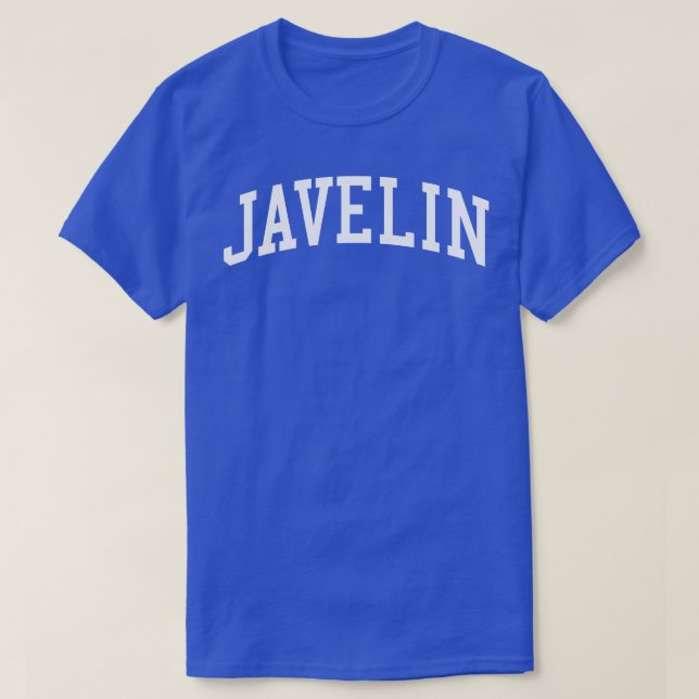 Javelin Thrower Track and Field Coach Throwing Coa T-Shirt (Design Front)