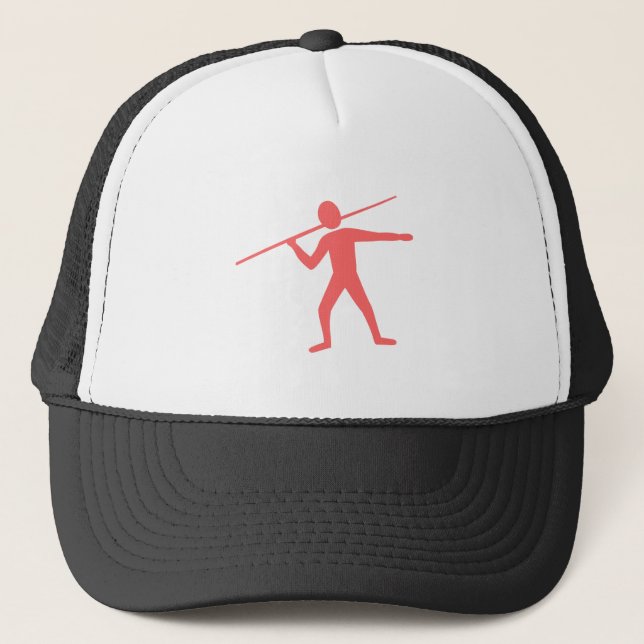 Javelin Trower - Tropical Pink Trucker Hat (Front)