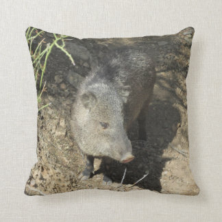 Javelina Throw Pillow
