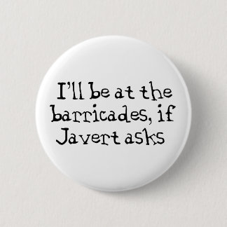 Javert Les Miserables 2 Inch Round Button