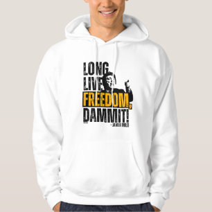 Javier Milei Long Live Freedom Dammit! Hoodie