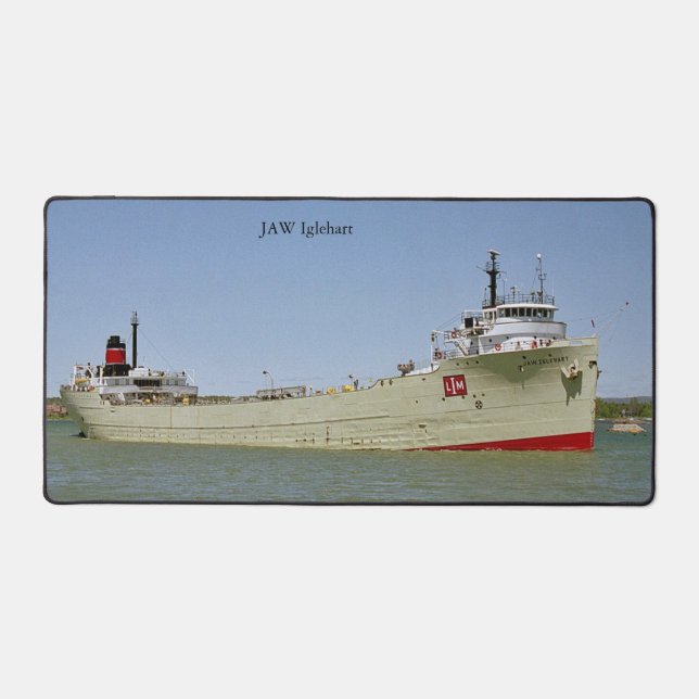JAW Iglehart desk mat (Front)