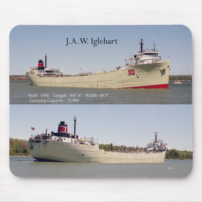 JAW Iglehart mousepad (Front)