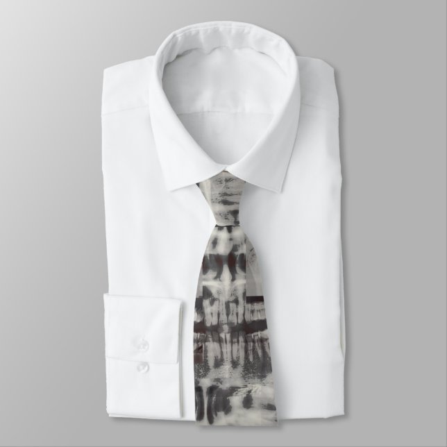 jaw x-ray neck tie (Tied)
