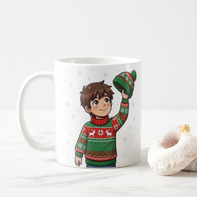 Jawad and hadi coffee mug (With Donut)