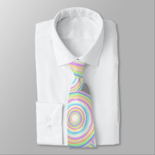 Jawbreaker Slice Candy Seamless Pattern Tie