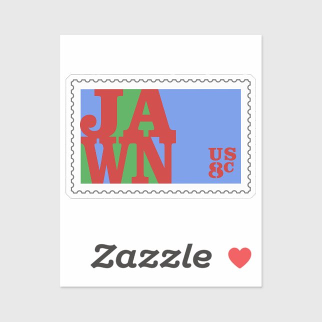JAWN Philly 70s Love Stamp Parody (Sheet)