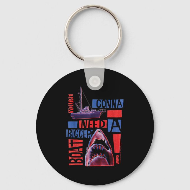 Jaws 2025 Need A Bigger Boat  Keychain (Front)