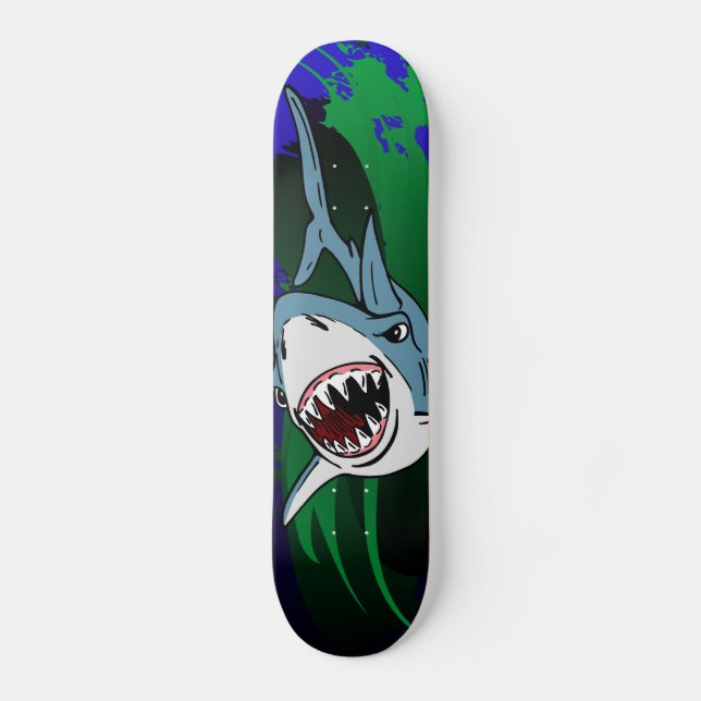Jaws of the Great White Skateboard (Front)