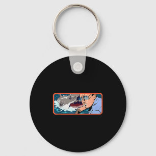 Jaws Shark Keychain
