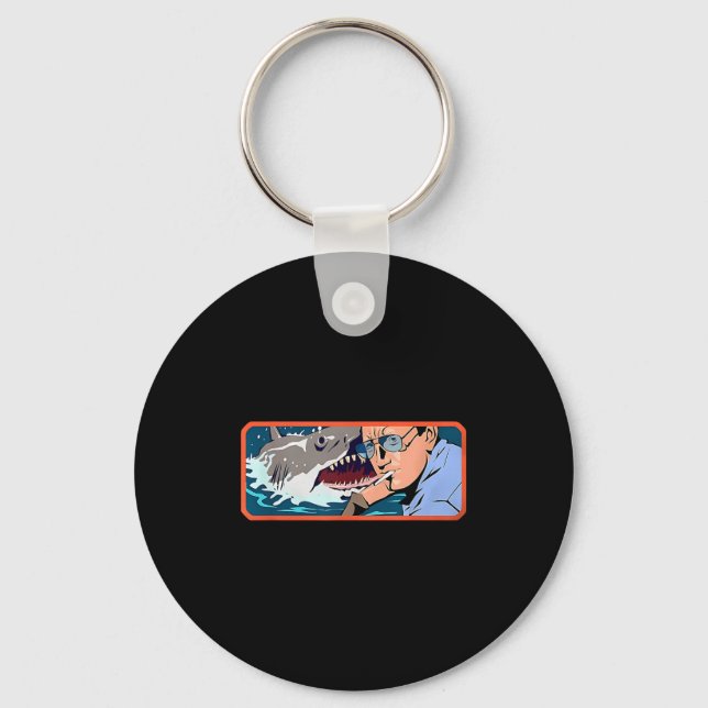 Jaws Shark Keychain (Front)