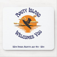 Jaws the movie Amity Island Welcomes you