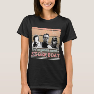 Jaws - You're gonna need a bigger boat! Orange T-Shirt