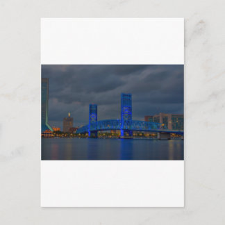 jax blue bridge HDR Postcard
