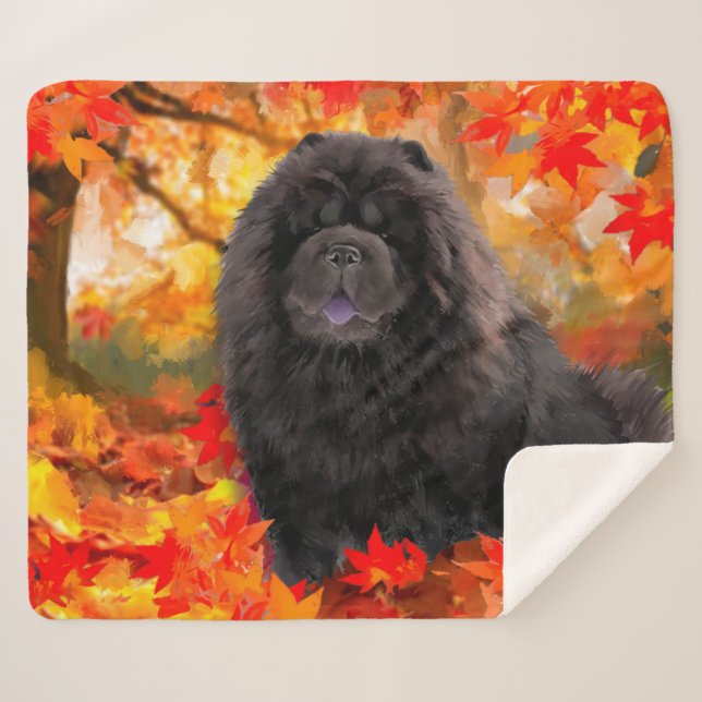 JAX Chow Chow SHERPA couverture (Devant (Horizontal))