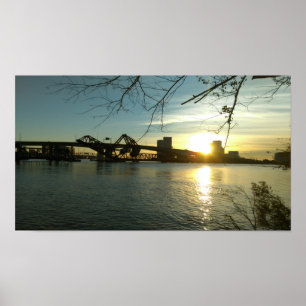 Jax Winter Sunrise Poster