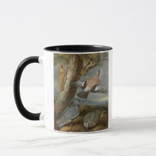 Jay, Green Woodpecker, Pigeons and Redstart, c.165 Mug
