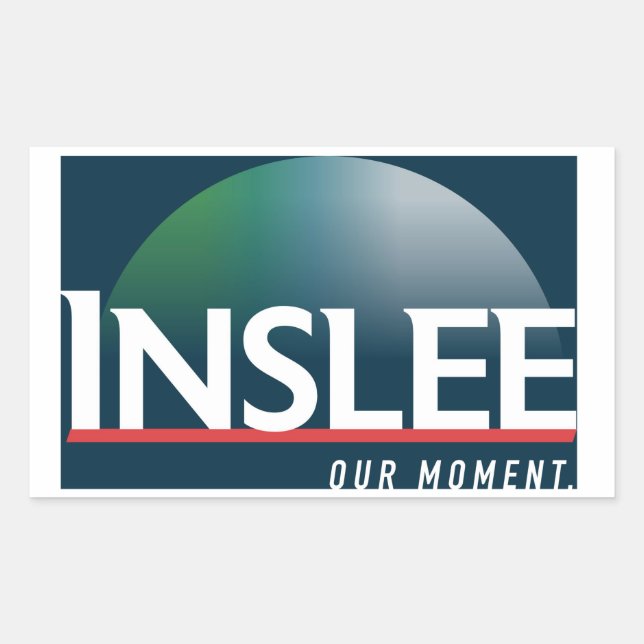 Jay Inslee 2020 Sticker (Front)
