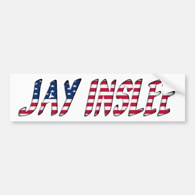 Jay Inslee Democrat Presidential Candidate 2020 Bumper Sticker (Front)