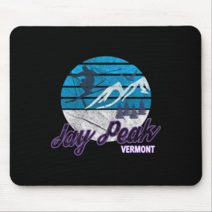 Jay Peak Vermont New England Usa Ski Resort Snowbo Mouse Pad