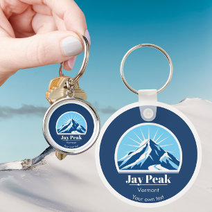Jay Peak Vermont USA gift souvenir Keychain